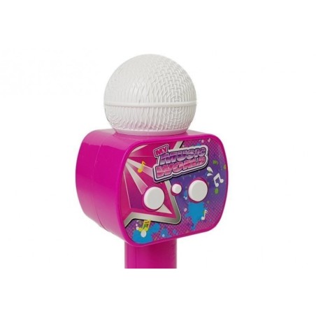 Laste mikrofon juhtmeta karaoke Bluetooth-kõlar, roosa