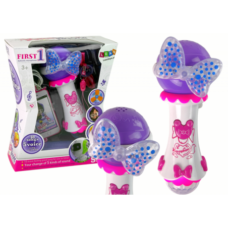 Muinasjutuline karaokemikrofon väikesele lauljale MP3