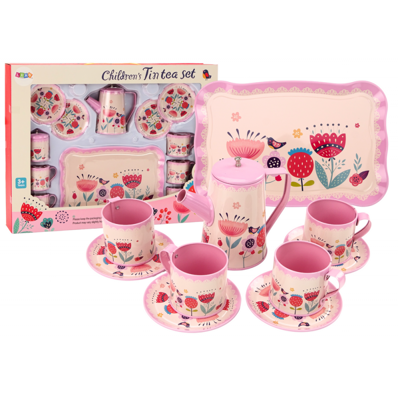 Kohvi-tee komplekt Roosa Cafe 12 tk.