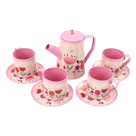 Kohvi-tee komplekt Roosa Cafe 12 tk.