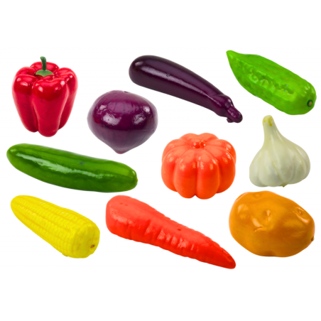 24 elemendiga pehmete köögiviljade komplekt