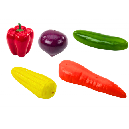 24 elemendiga pehmete köögiviljade komplekt