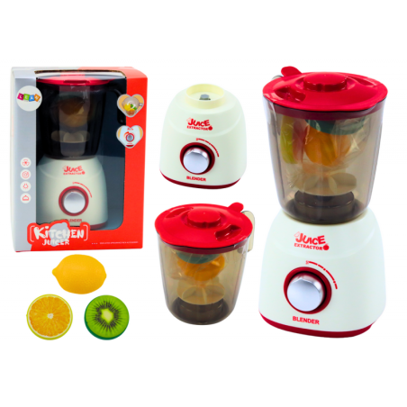 Blender lastele Rotating Lights Sound Fruits 3 tk