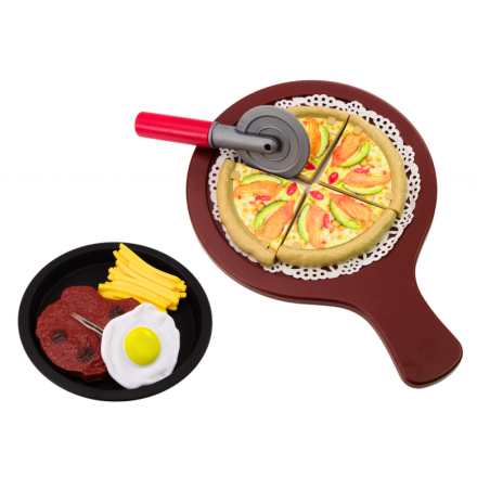 Kiirtoidukomplekt Puuviljad Praad Jäätis Aksessuaarid Pitsa friikartulid 26 tk.