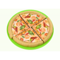 Kiirtoidukomplekt Pizza Burgerid Friikartulid Aksessuaarid lastele 24 tk.
