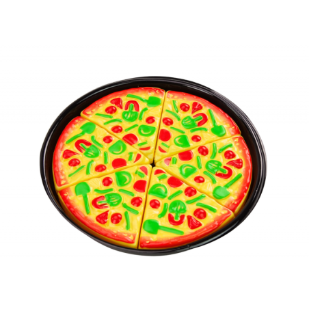 Toidukaupade komplekt Pizza Friikartulid Jäätis Söögiriistad