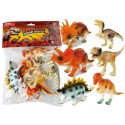 Dinosauruste kujukeste komplekt 10 cm 6 tk