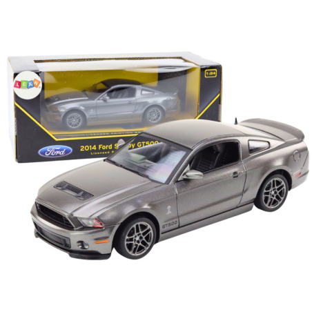 Auto Ford Shelby GT500 1:24 Scale Silver Drive