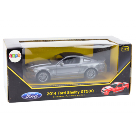 Auto Ford Shelby GT500 1:24 Scale Silver Drive
