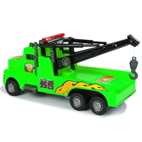 Auto puksiirauto maanteeabi 1:10 Roheline köis