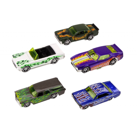 Autode komplekt 1:64 Metall 5 tk