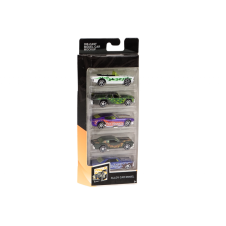 Autode komplekt 1:64 Metall 5 tk