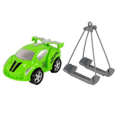 Autovedaja puksiirauto 1:16 Rohelised helituled
