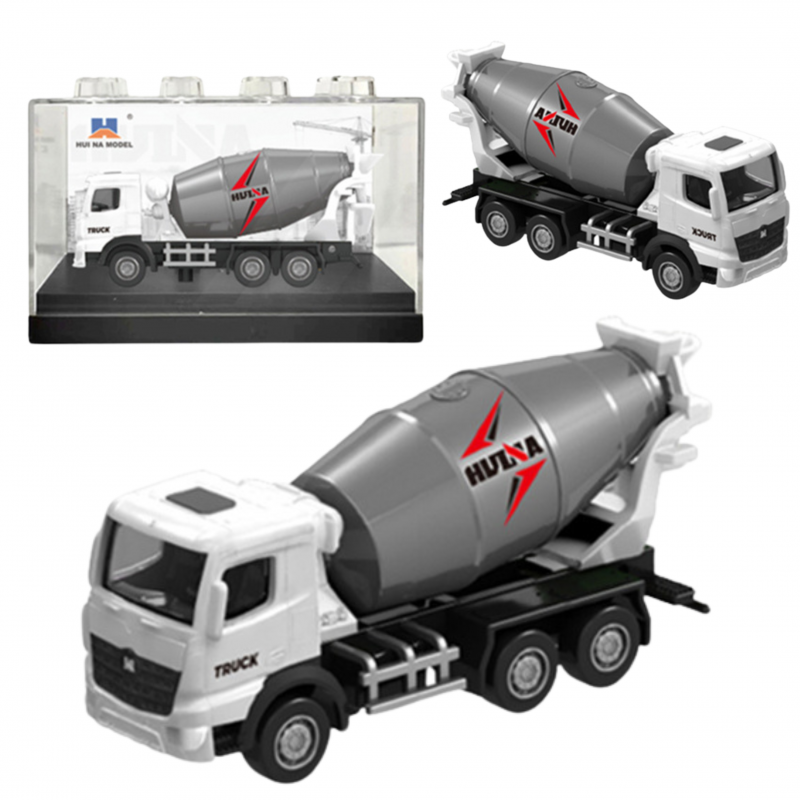 Betoonisegisti metallist kogumismudel Huina White 1:80