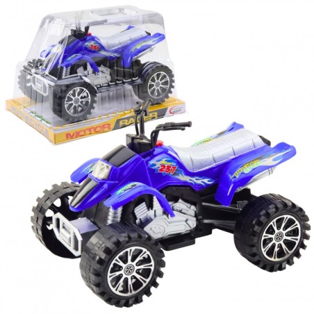 Quad Terrain Drive mustriga rattad, sinised