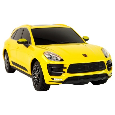Auto R/C Porsche Macan Turbo 1:24 Rastar Yellow