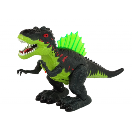 Dinosaurus hingab auru, tuled