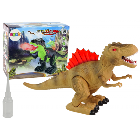 Dinosaurus hingab tuld Steam Lights pruun