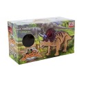 Patareitoitega dinosaurus Triceratops, kollane
