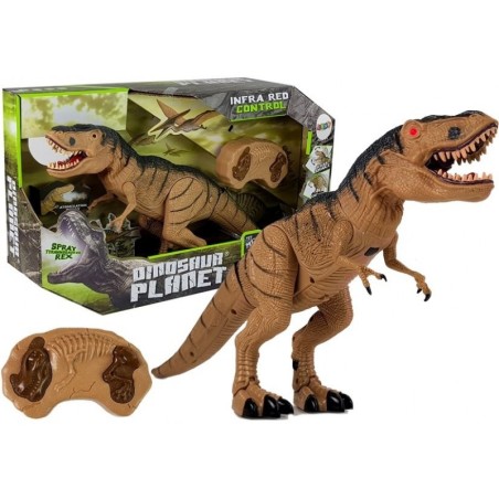 Dinosaurus Tyrannosaurus Rex kaugjuhitav R/C koos auruga