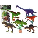 6 dinosauruse figuuri ja tarvikute komplekt