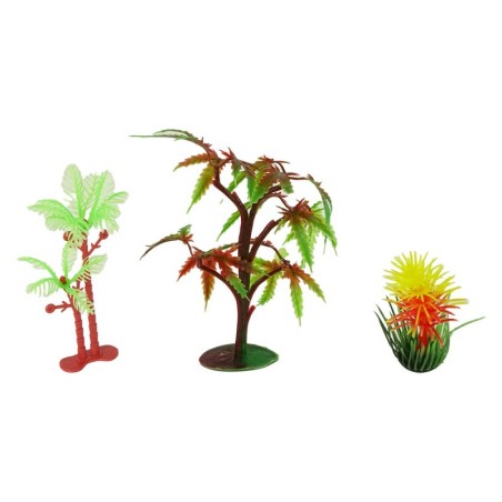 Dinosauruste figuuride komplekt, 9 tükki, värviline