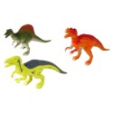 Dinosauruste figuuride komplekt, 9 tükki, värviline
