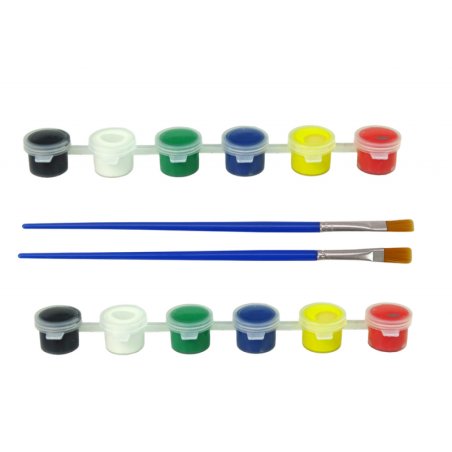 Dinosaurustega muna DIY pintslite roheliseks värvimiseks