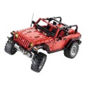 Ehitusklotsid Auto Off-Road puldiga punased 1941osa