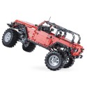Ehitusklotsid Auto Off-Road puldiga punased 1941osa