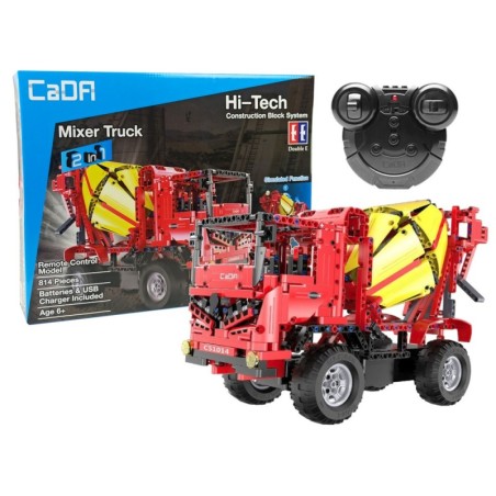 Ehitusklotsid betoonisegisti puldiga CADA 2.4G 815 osa