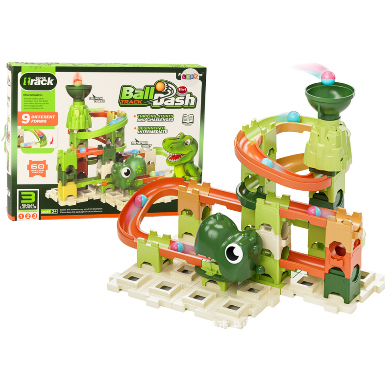 Ehitusplokid Palliraja dinosaurus 9 taset 60 El