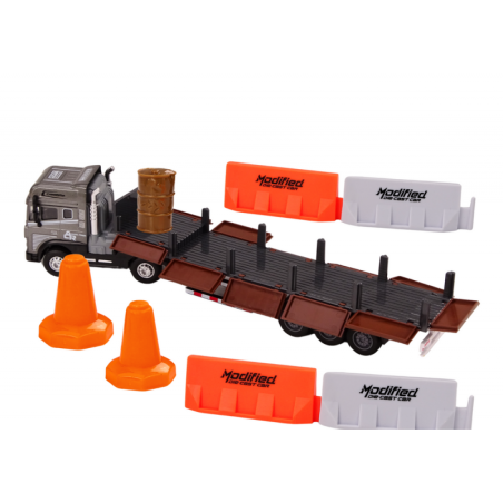 Haagisega veoauto 1:24 TIR auto veoauto tarvikud Helid