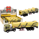 Haagisega veoauto TIR-veokid 1:24 Helid, tuled pruunid