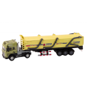 Haagisega veoauto TIR-veokid 1:24 Helid, tuled pruunid