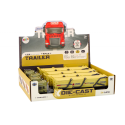Haagisega veoauto TIR-veokid 1:24 Helid, tuled pruunid