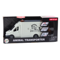 Horse Transporter avatavad uksed valgus heli valge
