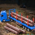 Veoauto Puiduvedu Metall Huina 1:50 Punane