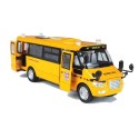 Hõõrdeajamiga metallist koolibuss Die Cast mudel