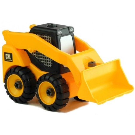 Kaks ehitussõidukit ja tööriistade lahtivõtmiseks