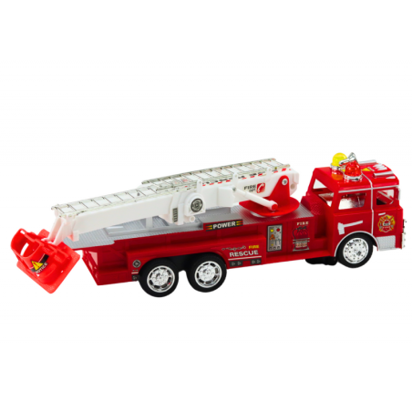 Tuletõrjeauto punane koos poomi tulede helidega