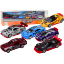1:64 Sportautod Metallsõidukid Mix 6 tk.