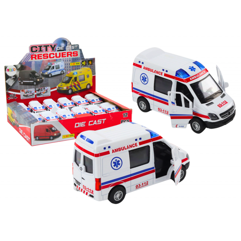 Kiirabi 1:32 Uste avanemine, helid, tuled
