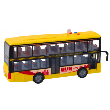 Kahekorruseline buss 1:16 Tuled, kollane
