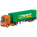 Veoauto Poolhaagis Konteiner Metal Huina Green 1:50