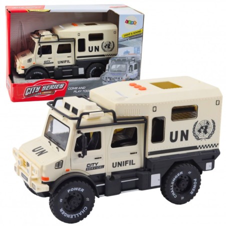 Maastikusõiduk City Service avatavate uste helivalgustid