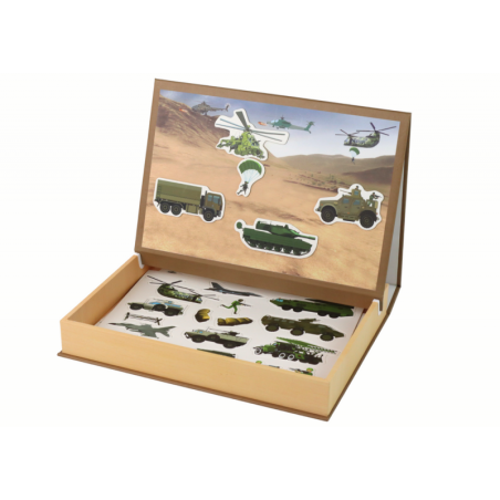 Maasõja motiiviga õpetlike magnetmõistatuste komplekt