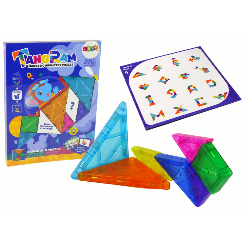 Tangrami pusle 7 magnetplokki