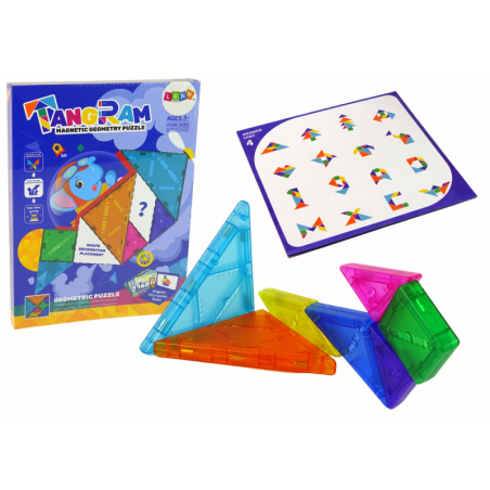 Tangrami pusle 7 magnetplokki