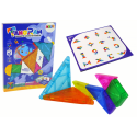 Tangrami pusle 7 magnetplokki